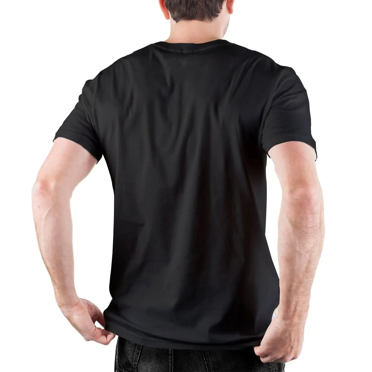 DnD Mind Flayer Portrait Men T Shirts Game Leisure Tees Short Sleeve Round Neck T-Shirt Pure Cotton 6XL Clothing
