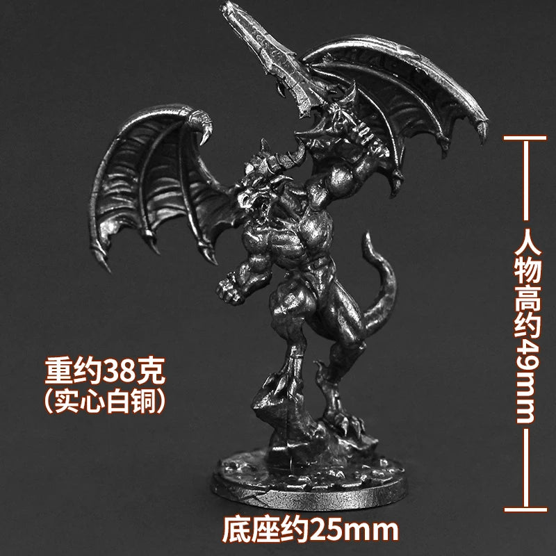 Metal Dark Abyss Little Soldier Toy Model Handmade Finished Automobile Parts Game Chess Jewelry Boy Toy Gift