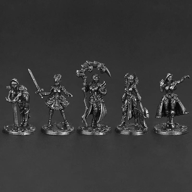 Metal Dark Abyss Little Soldier Toy Model Handmade Finished Automobile Parts Game Chess Jewelry Boy Toy Gift