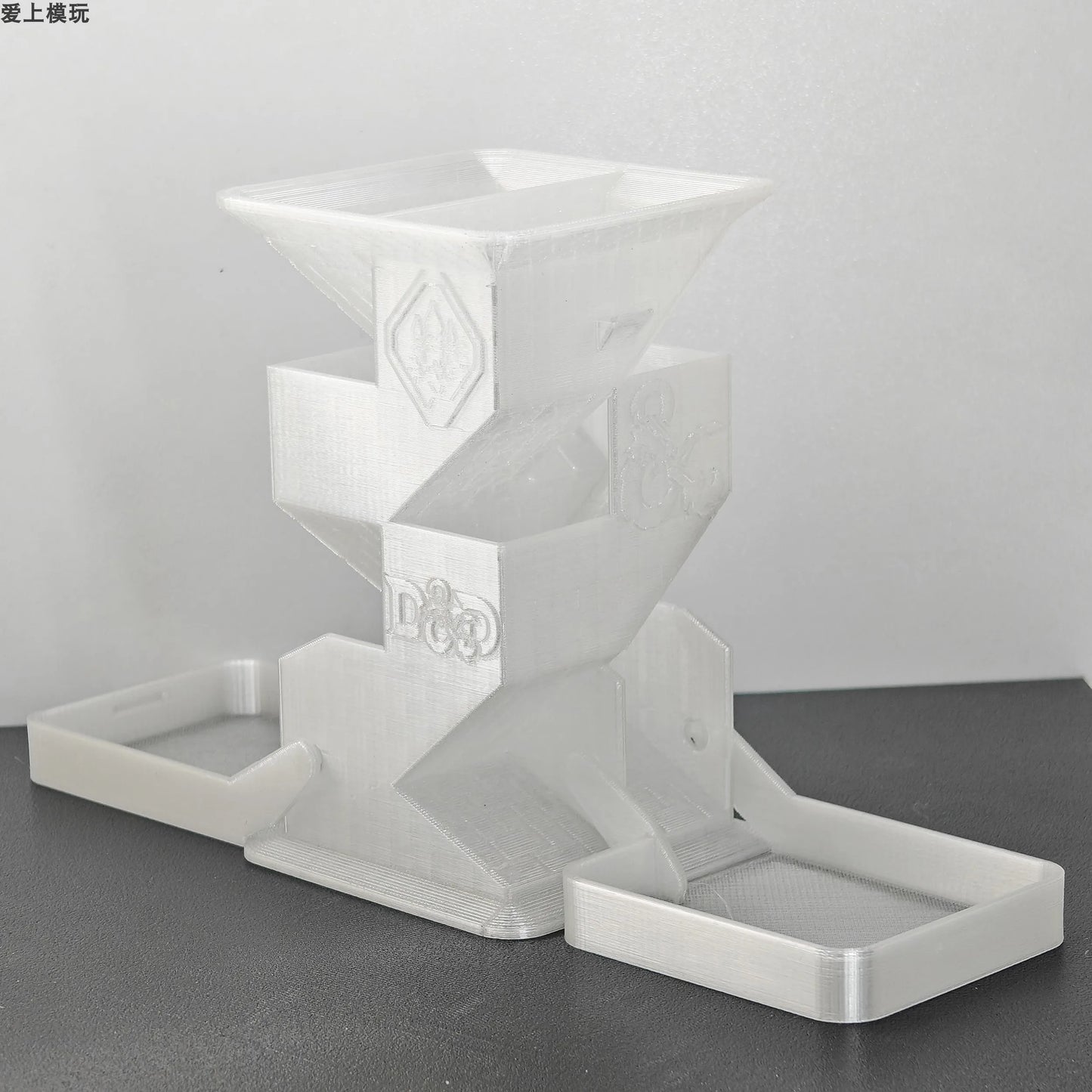 Board game folding dice tower, running dnd portable dice tower, stock tower, board game upgrade accessories Dice Tower