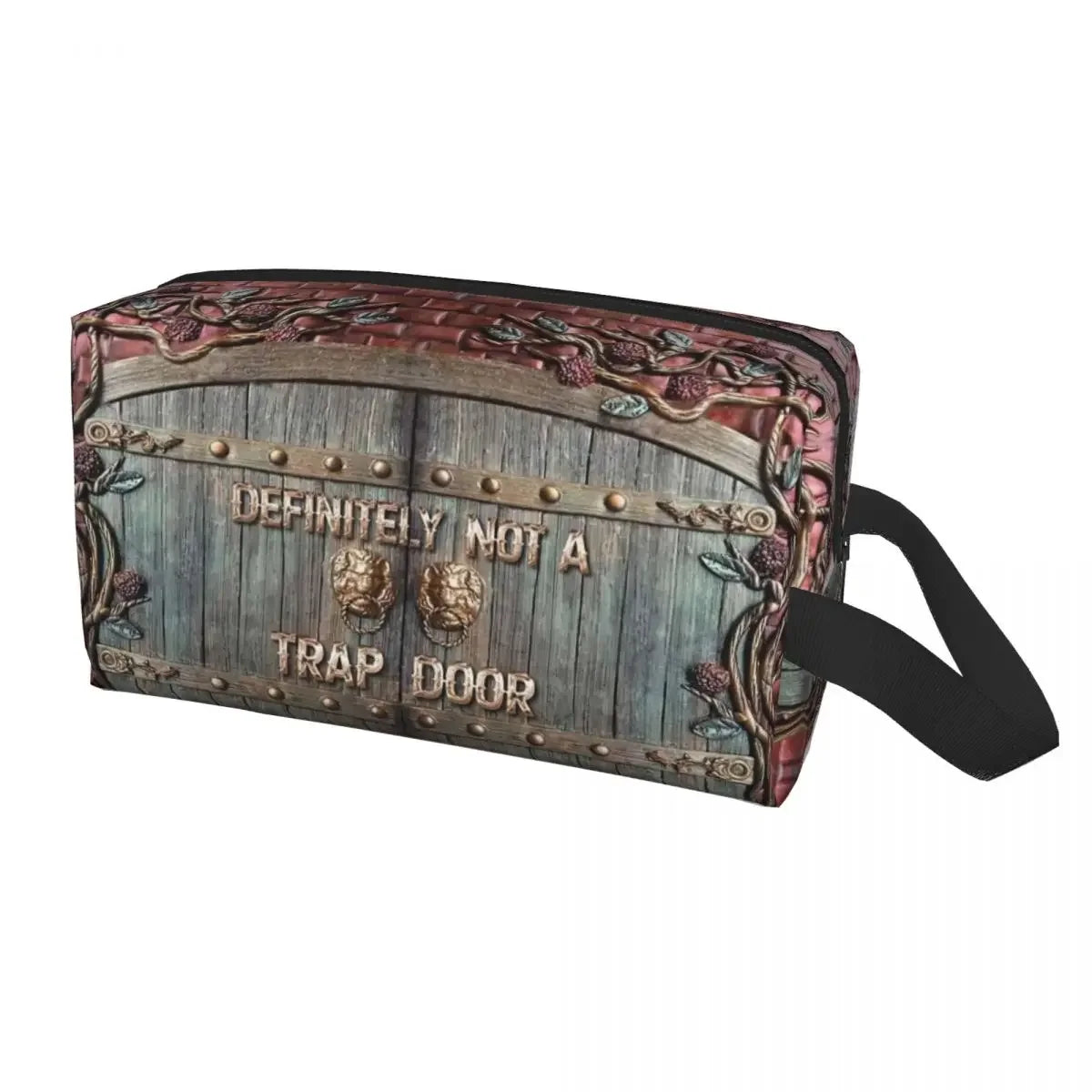 Dnd Game House Initiative Cosmetic Bag Women Cute Large Capacity Makeup Case Beauty Storage Toiletry Bags