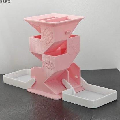 Board game folding dice tower, running dnd portable dice tower, stock tower, board game upgrade accessories Dice Tower
