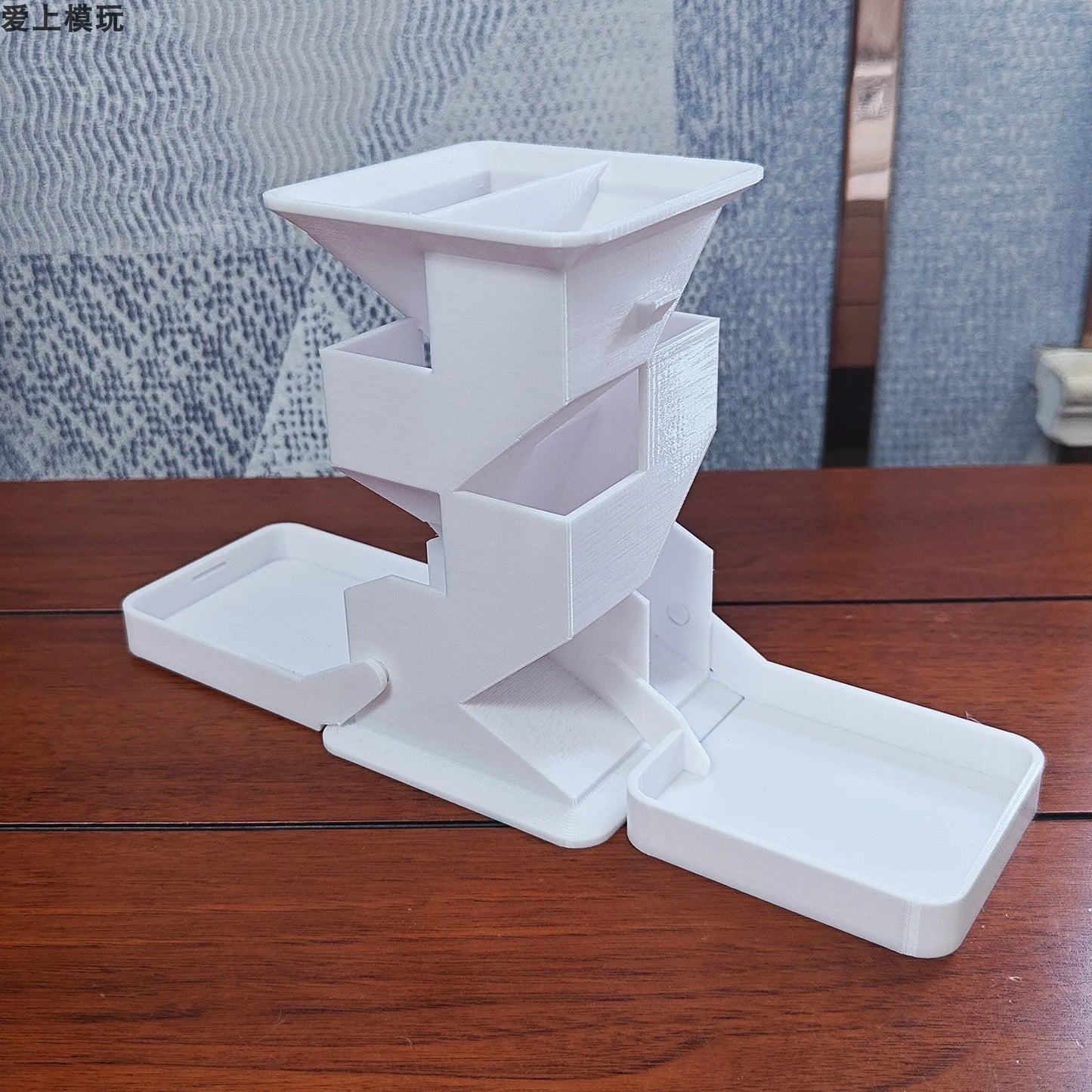 Board game folding dice tower, running dnd portable dice tower, stock tower, board game upgrade accessories Dice Tower