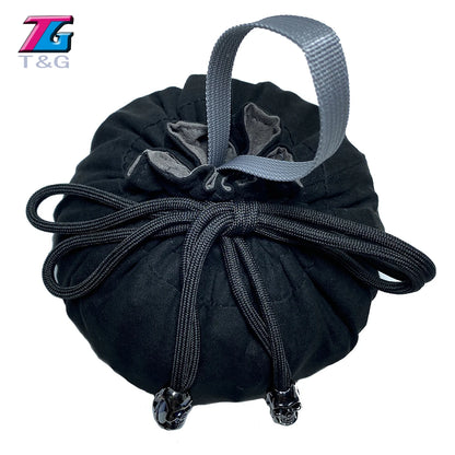 Dice Bag Cloth Storage Pouch High Quality Velvet Pouch Unique Design Large Capacity Easy Carrying For DND RPG Game Accessories