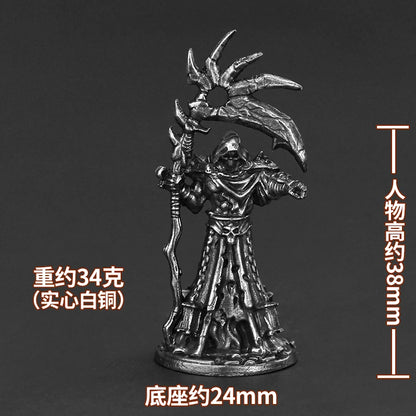 Metal Dark Abyss Little Soldier Toy Model Handmade Finished Automobile Parts Game Chess Jewelry Boy Toy Gift