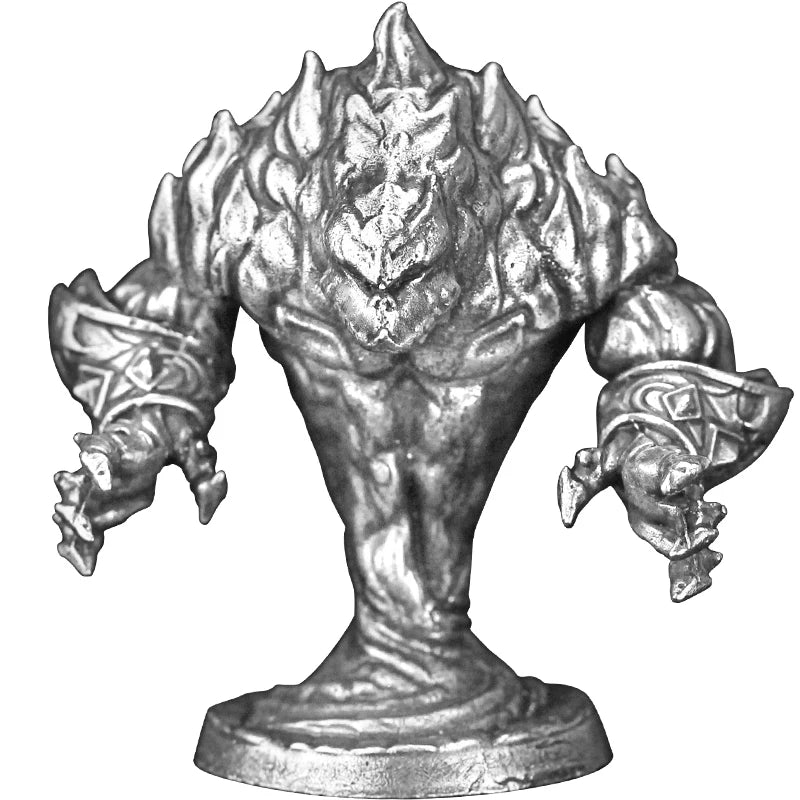 Bronze Metal Demonic Beast Dark Ranger Soldier Model Sacred Sacrifice figurine embossed tabletop game pieces