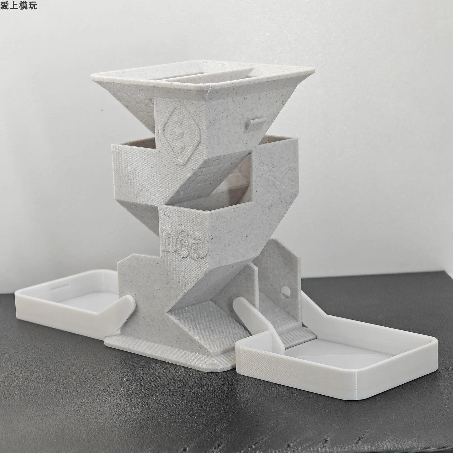 Board game folding dice tower, running dnd portable dice tower, stock tower, board game upgrade accessories Dice Tower