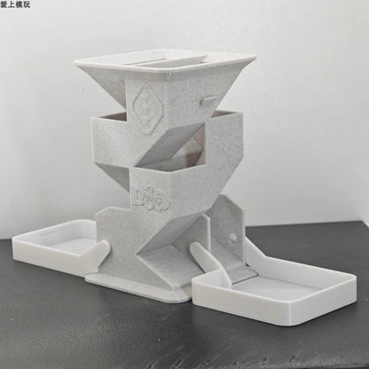 Board game folding dice tower, running dnd portable dice tower, stock tower, board game upgrade accessories Dice Tower