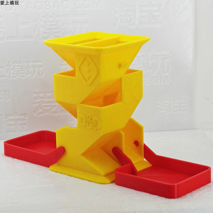 Board game folding dice tower, running dnd portable dice tower, stock tower, board game upgrade accessories Dice Tower