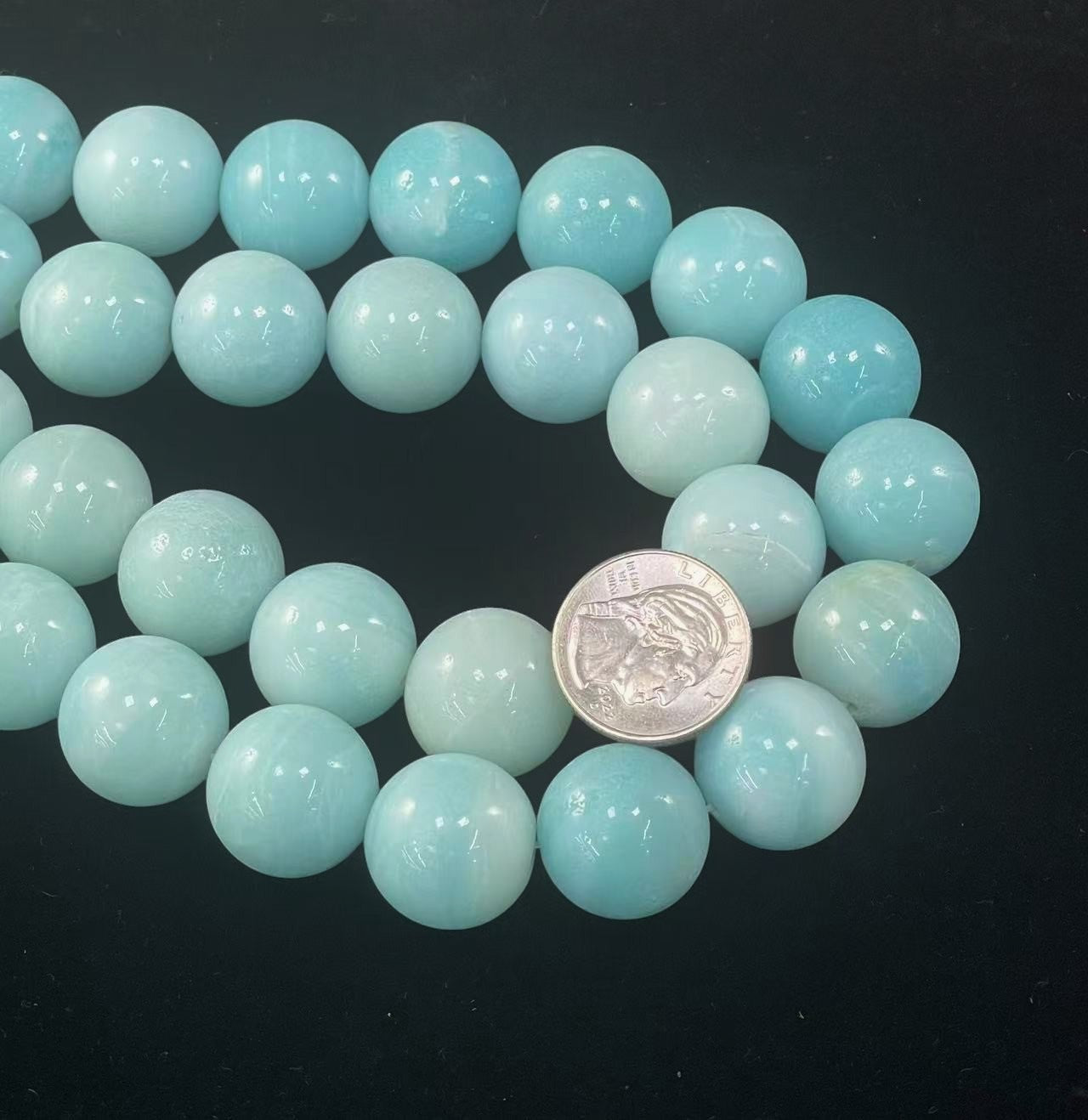Amazonite AA Grade Round 20-20.5mm-1