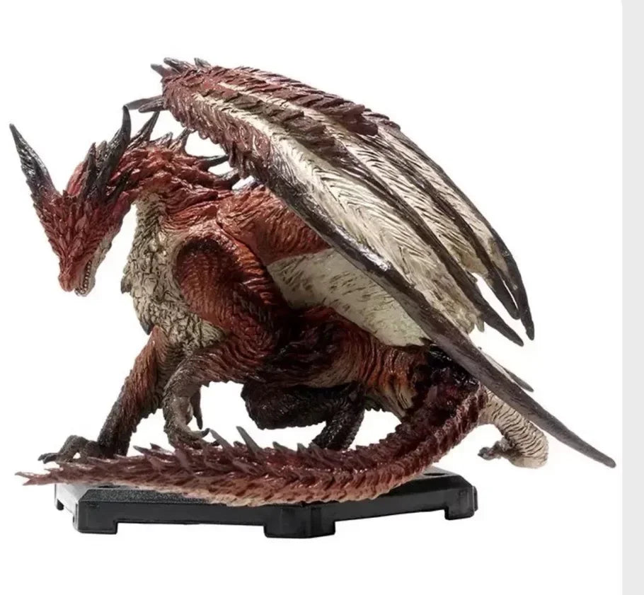 Japanese Genuine Scale Model Monster Hunter Rise of Dawn Series Safi'jiiva Glavenus Velkhana Action Figure Toys