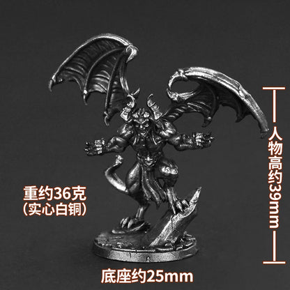 Metal Dark Abyss Little Soldier Toy Model Handmade Finished Automobile Parts Game Chess Jewelry Boy Toy Gift