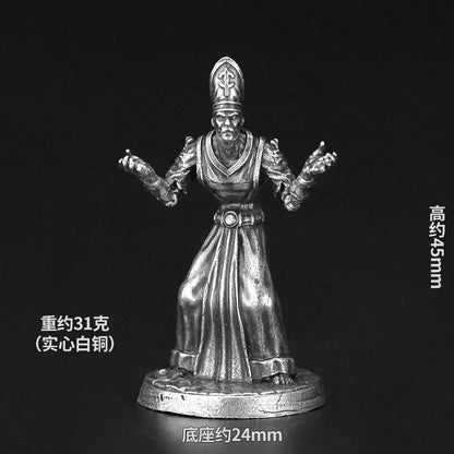 Bronze Metal Demonic Beast Dark Ranger Soldier Model Sacred Sacrifice figurine embossed tabletop game pieces