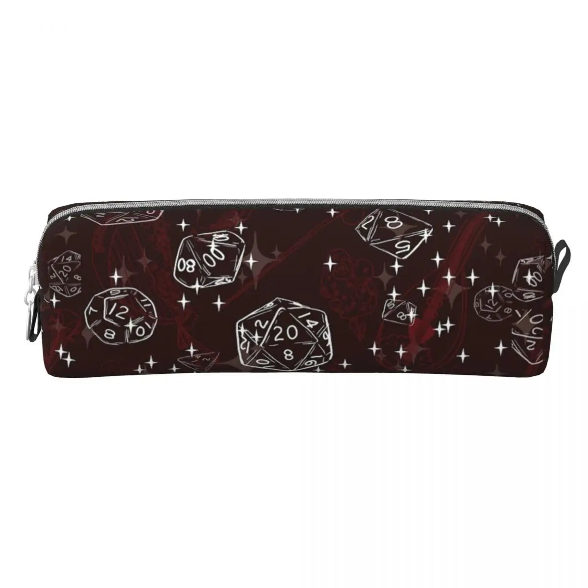 DnD Game Dice Spill Pencil Case Creative Pen Holder Bags Girls Boys Large Storage Students School Gift Pencil Box