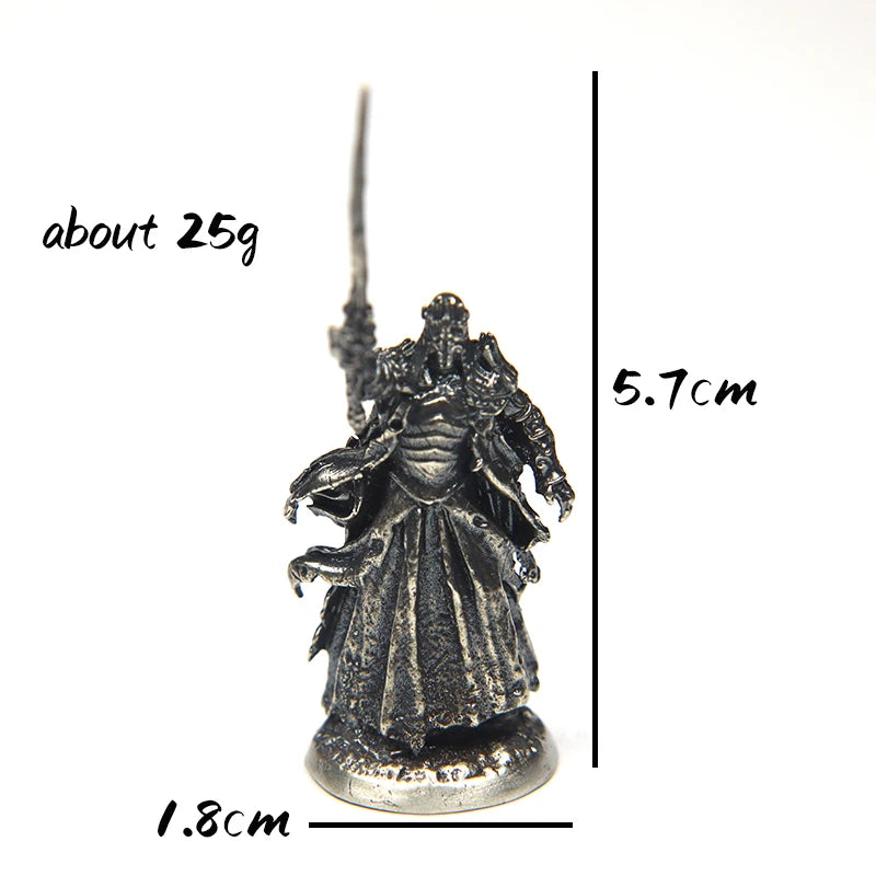 Middle Ages Legion Wraith Soldiers Models Toy Figurines Miniatures Metal Copper Mens Gifts Desktop Ornaments Decorations Crafts