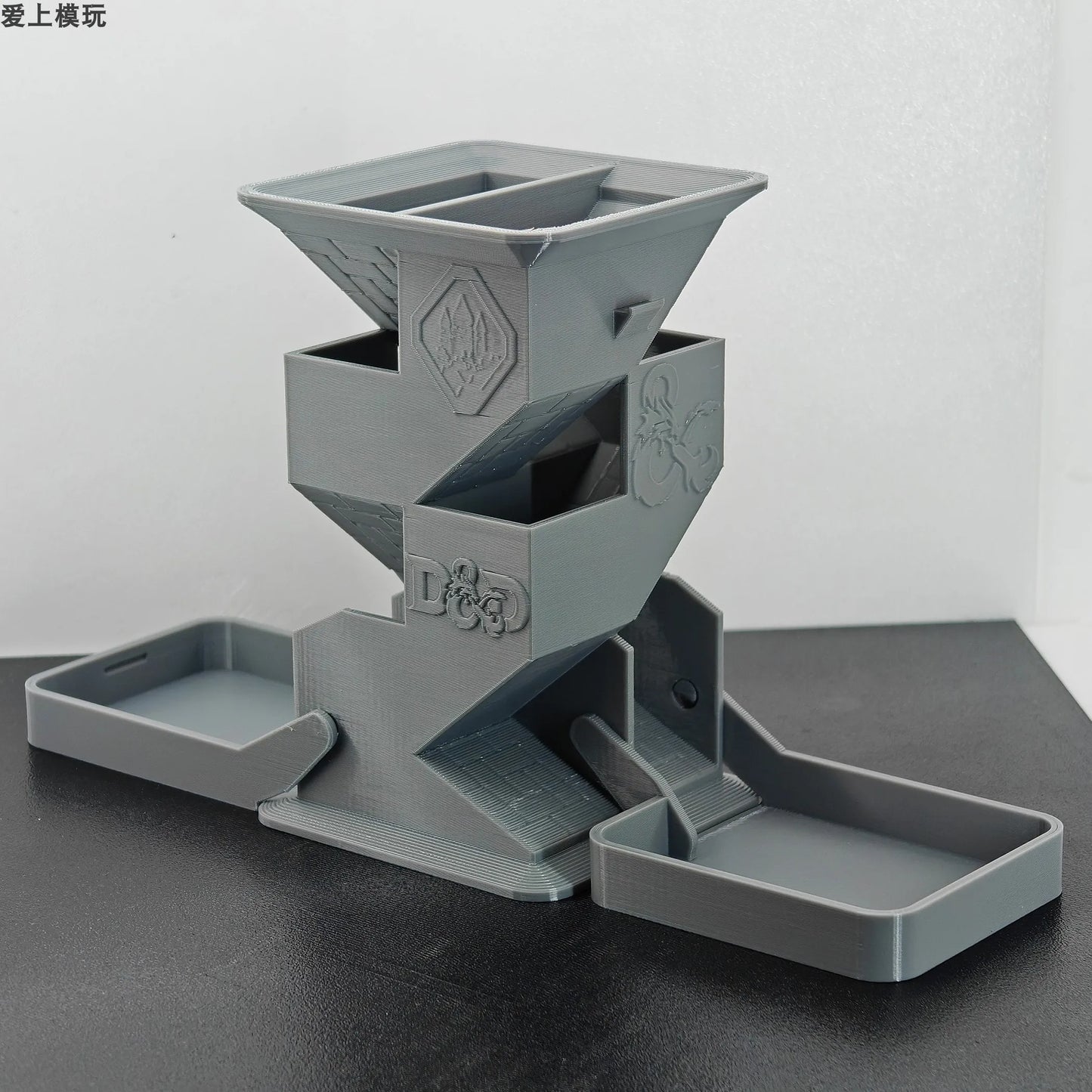 Board game folding dice tower, running dnd portable dice tower, stock tower, board game upgrade accessories Dice Tower