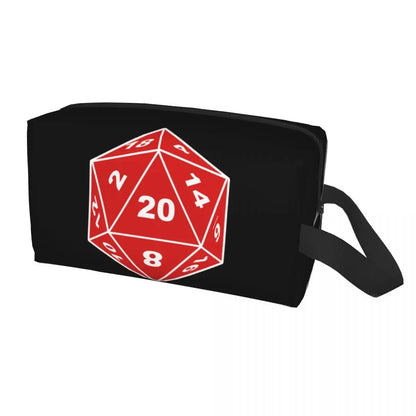 Dnd Game Definitely Not A Trap Door Makeup Bag Women Travel Cosmetic Organizer Kawaii Storage Toiletry Bags