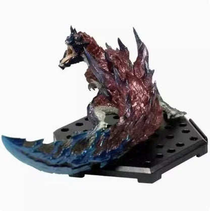 Japanese Genuine Scale Model Monster Hunter Rise of Dawn Series Safi'jiiva Glavenus Velkhana Action Figure Toys