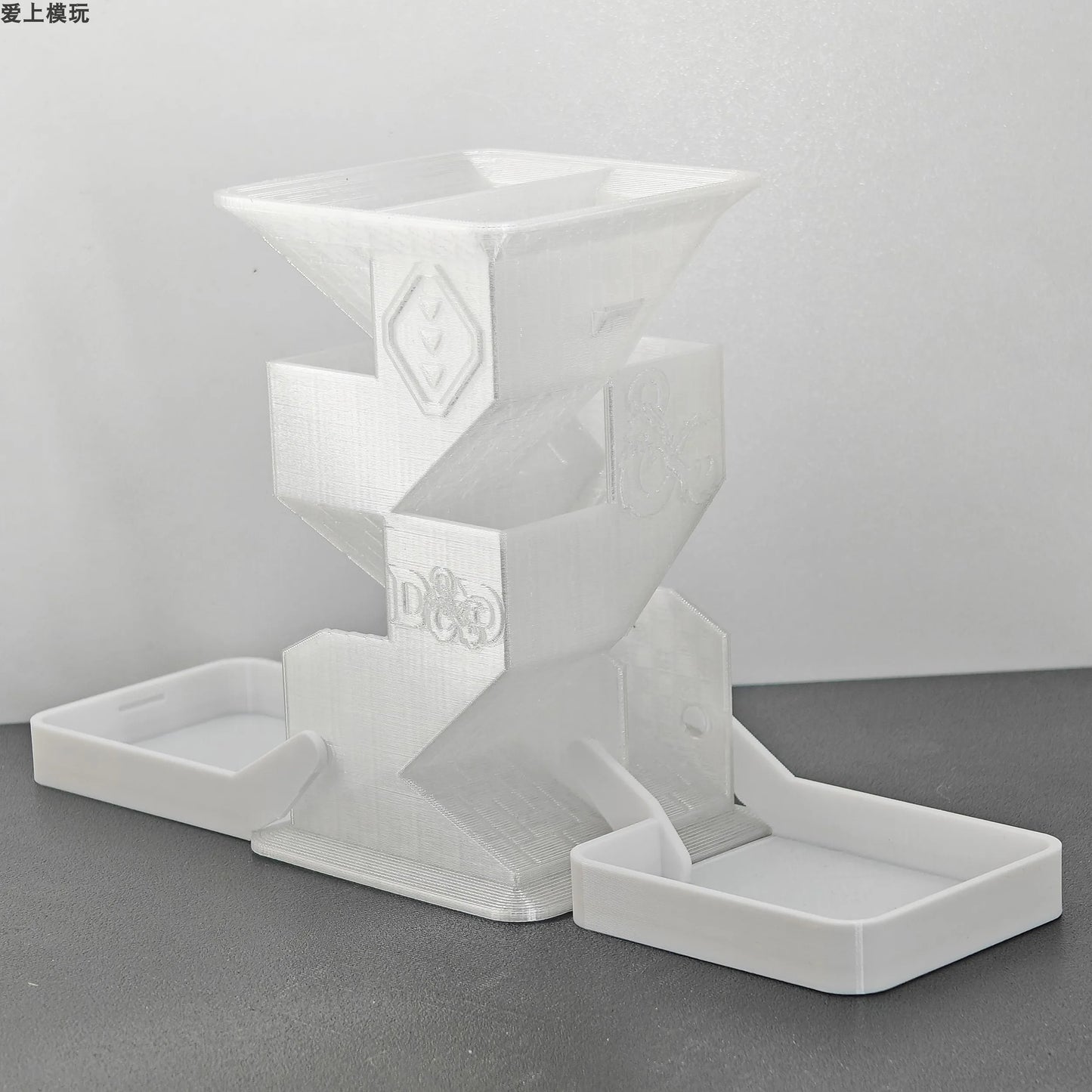 Board game folding dice tower, running dnd portable dice tower, stock tower, board game upgrade accessories Dice Tower