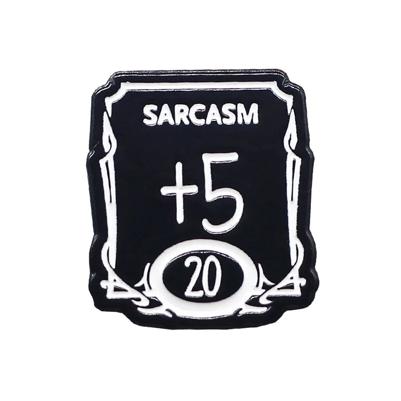 RPG Game Dungeon DnD Dragon Enamel Pins Dice D20 Cartoon Brooch Clothes Backpack Lapel Badges Fashion Jewelry Gifts