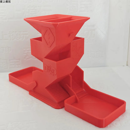 Board game folding dice tower, running dnd portable dice tower, stock tower, board game upgrade accessories Dice Tower