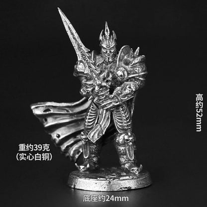 Bronze Metal Demonic Beast Dark Ranger Soldier Model Sacred Sacrifice figurine embossed tabletop game pieces