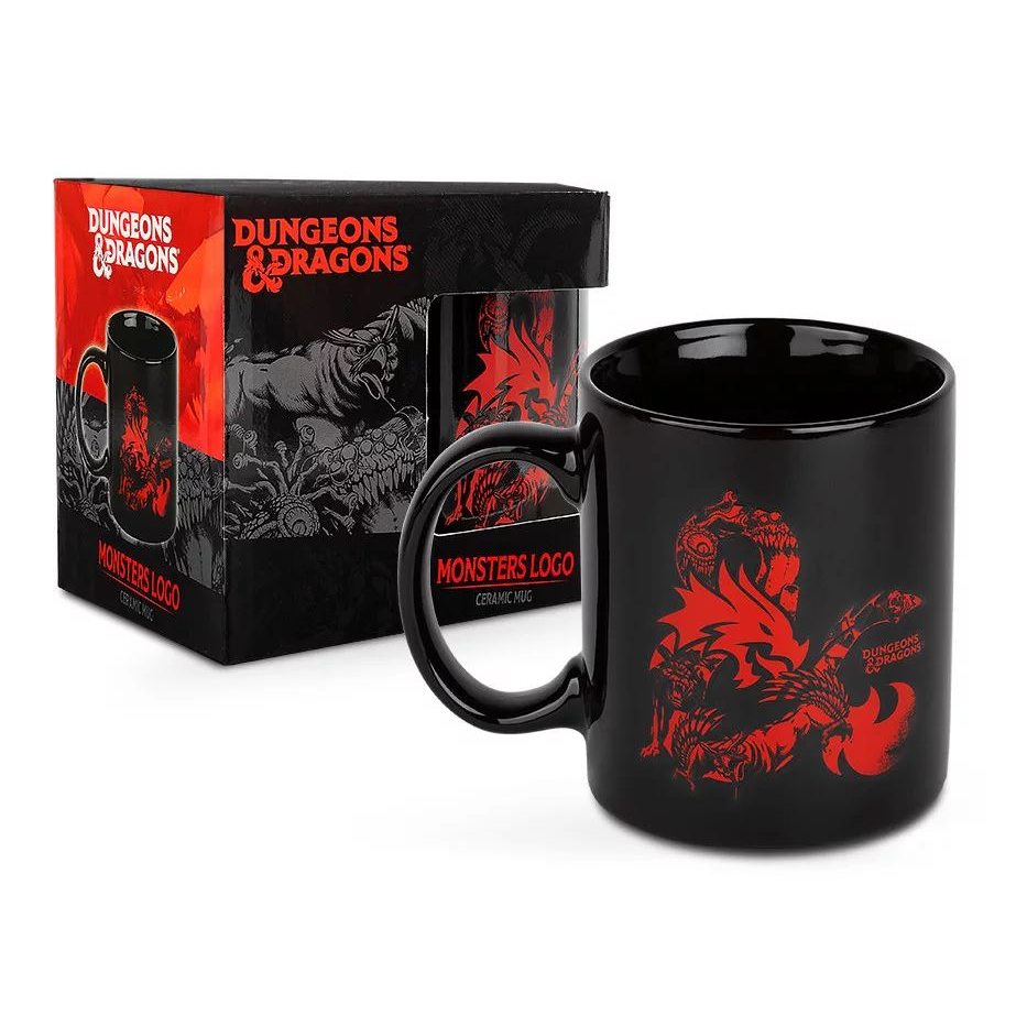 Konix Dungeons&Dragons "Monsters" Bögre (KX-DND-MUG-LOG) (KX-DND-MUG-LOG)-0
