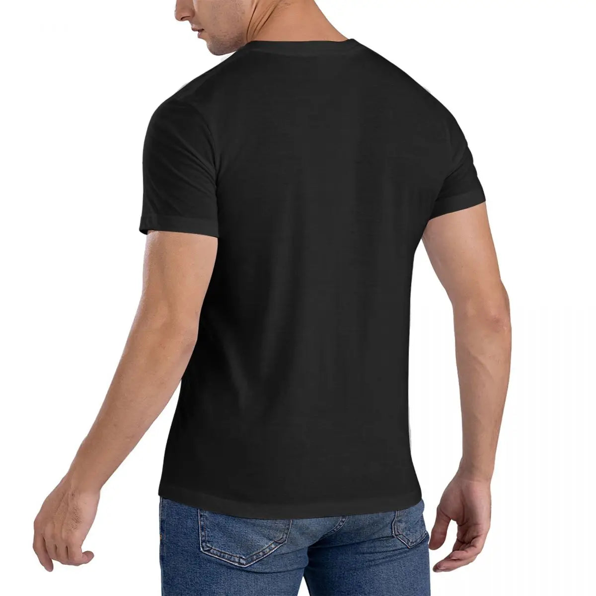Mindflayer T-Shirts for Men D-Dungeons And Dragons Novelty Pure Cotton Tee Shirt Crewneck Short Sleeve T Shirts Birthday