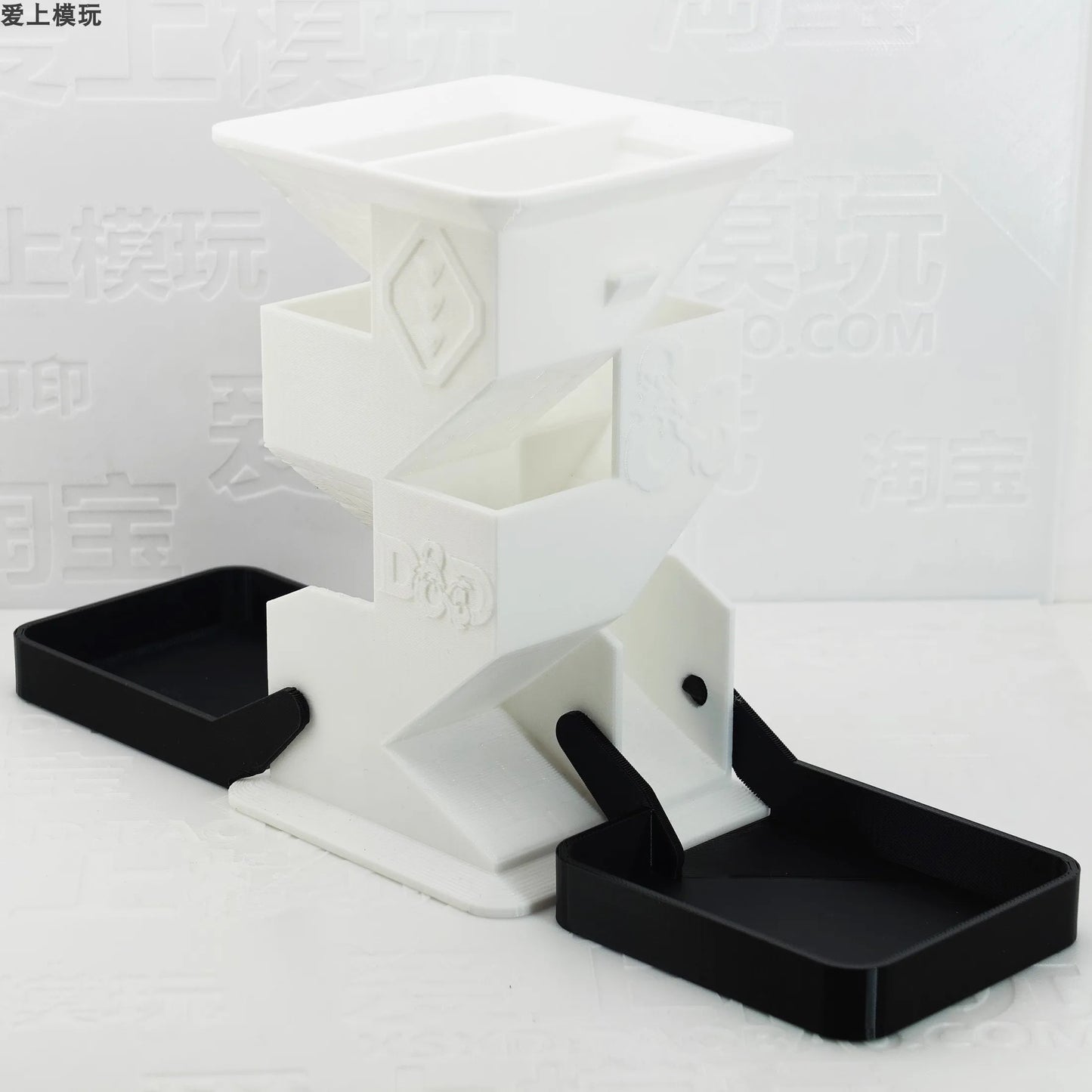 Board game folding dice tower, running dnd portable dice tower, stock tower, board game upgrade accessories Dice Tower