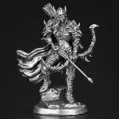 Bronze Metal Demonic Beast Dark Ranger Soldier Model Sacred Sacrifice figurine embossed tabletop game pieces