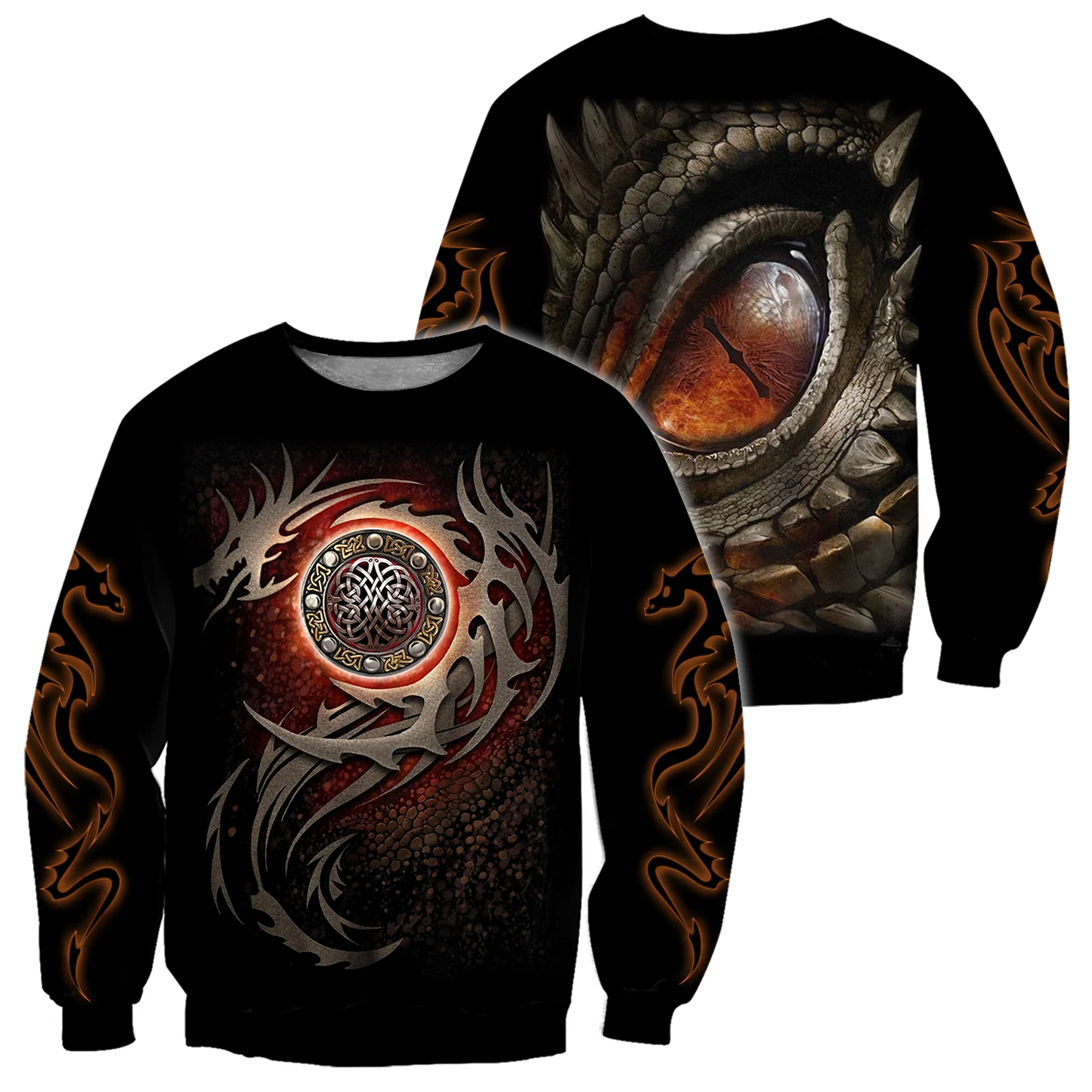 Armor Tattoo and Dungeon Dragon 3D Printed Unisex Deluxe Hoodie Men Sweatshirt Zip Pullover Casual Jacket Tracksuit KJ0279