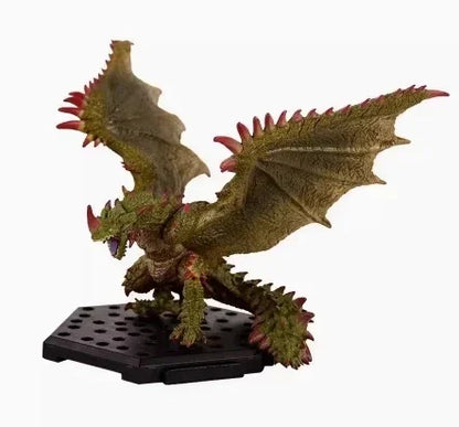 Japanese Genuine Scale Model Monster Hunter Rise of Dawn Series Safi'jiiva Glavenus Velkhana Action Figure Toys