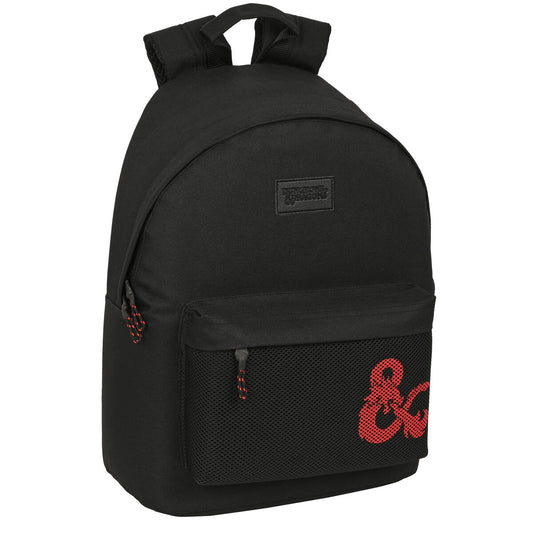 School Bag Dungeons & Dragons   31 x 41 x 16 cm Black-0