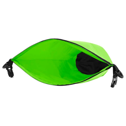 vidaXL Dry Bag with Zipper Green 5.3 gal PVC-2