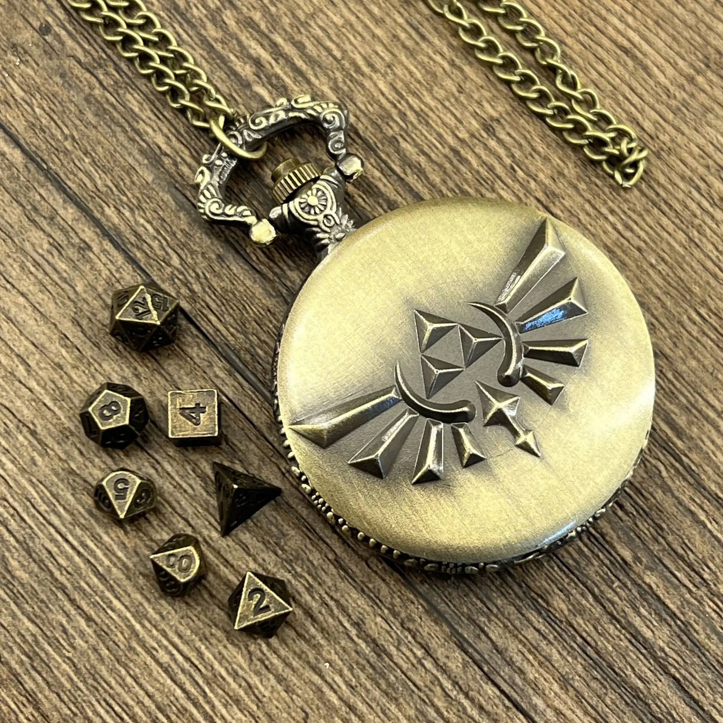 New Dice Anime Theme Pocket Watch Box Pendant Necklace  Board Game Accessories  Fashion Couple Accessories  Gifts  Souvenirs