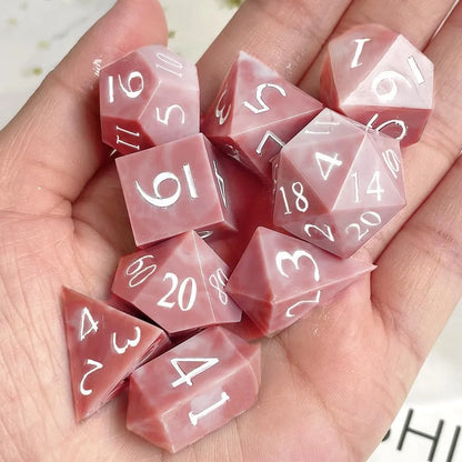 DIY DND Sharp Edge Dice Silicone Mold for 9Pcs Resin Dice Mold
