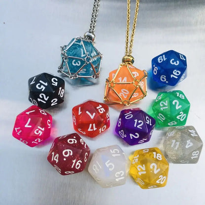 New Crystal Cage Holder Necklace Adjustable Stone Net Interchangeable Stainless Steel Necklace Dice Rope Chain Pendant Jewelry