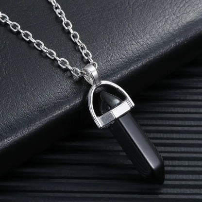 New Crystal Cage Holder Necklace Adjustable Stone Net Interchangeable Stainless Steel Necklace Dice Rope Chain Pendant Jewelry