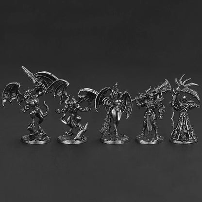 Metal Dark Abyss Little Soldier Toy Model Handmade Finished Automobile Parts Game Chess Jewelry Boy Toy Gift