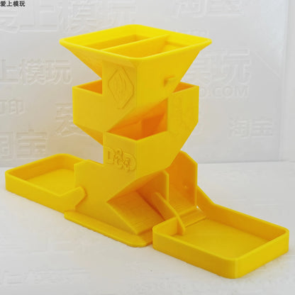 Board game folding dice tower, running dnd portable dice tower, stock tower, board game upgrade accessories Dice Tower