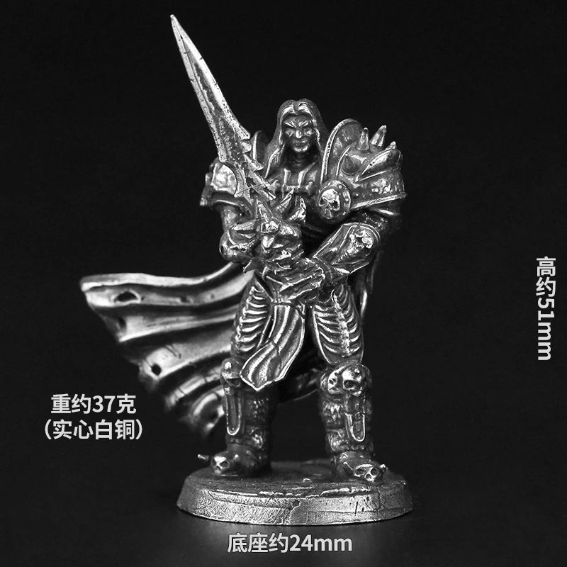 Bronze Metal Demonic Beast Dark Ranger Soldier Model Sacred Sacrifice figurine embossed tabletop game pieces
