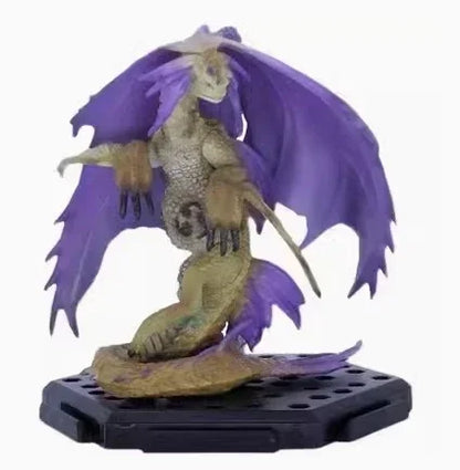 Japanese Genuine Scale Model Monster Hunter Rise of Dawn Series Safi'jiiva Glavenus Velkhana Action Figure Toys