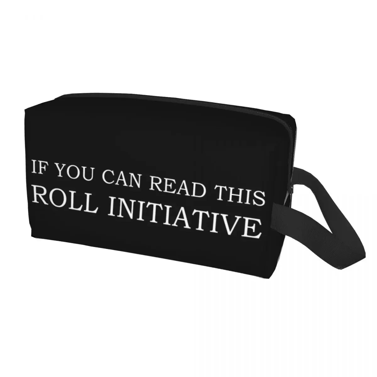 Dnd Game Definitely Not A Trap Door Makeup Bag Women Travel Cosmetic Organizer Kawaii Storage Toiletry Bags