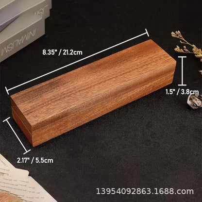 Wooden Magnetic Dice Storage Box Honeycomb Grid Organizer For DND RPG Polyhedral Dice Set Tabletop Gaming Dice Holder