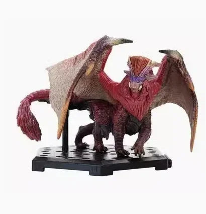 Japanese Genuine Scale Model Monster Hunter Rise of Dawn Series Safi'jiiva Glavenus Velkhana Action Figure Toys