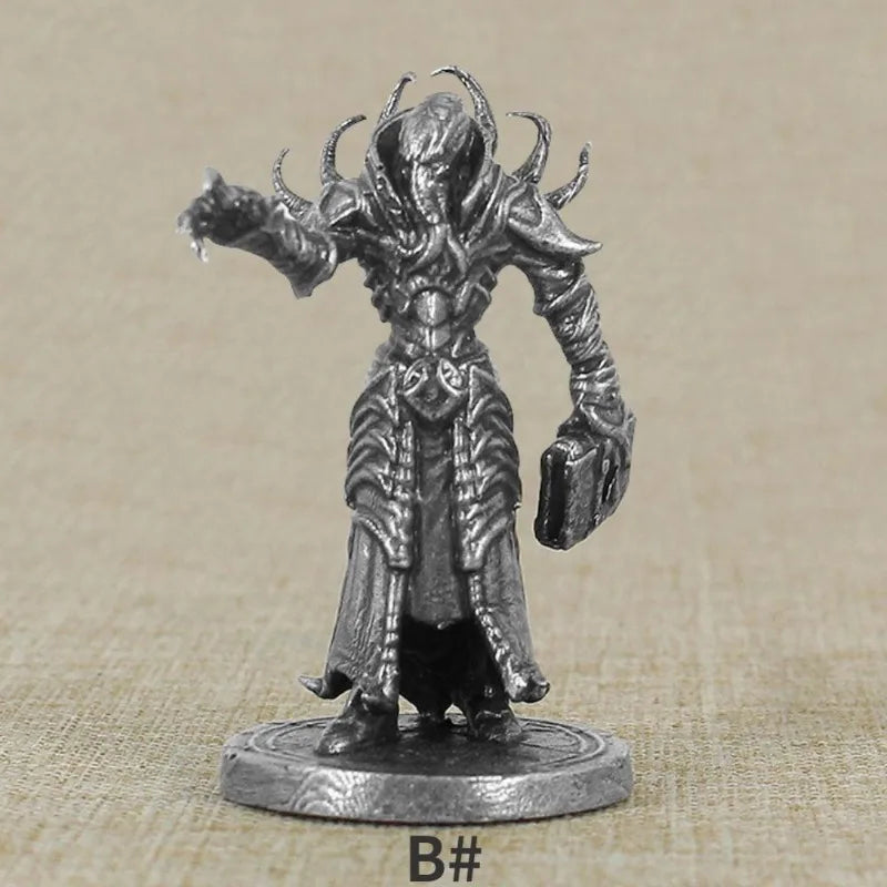 Pure Copper Comet Apostle Star Warrior Soldier Miniatures Figurines Model Car Decorations Ornaments Gifts for Men