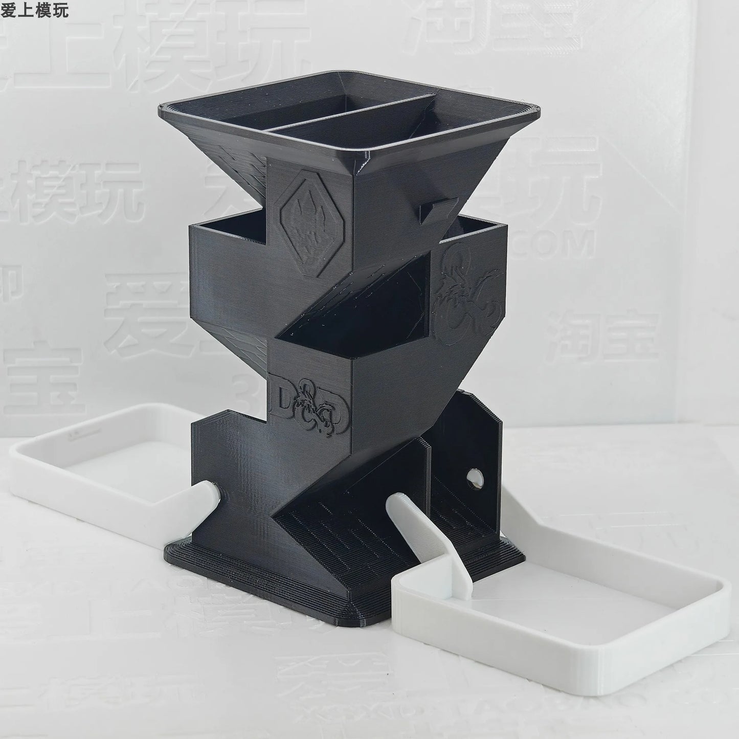 Board game folding dice tower, running dnd portable dice tower, stock tower, board game upgrade accessories Dice Tower