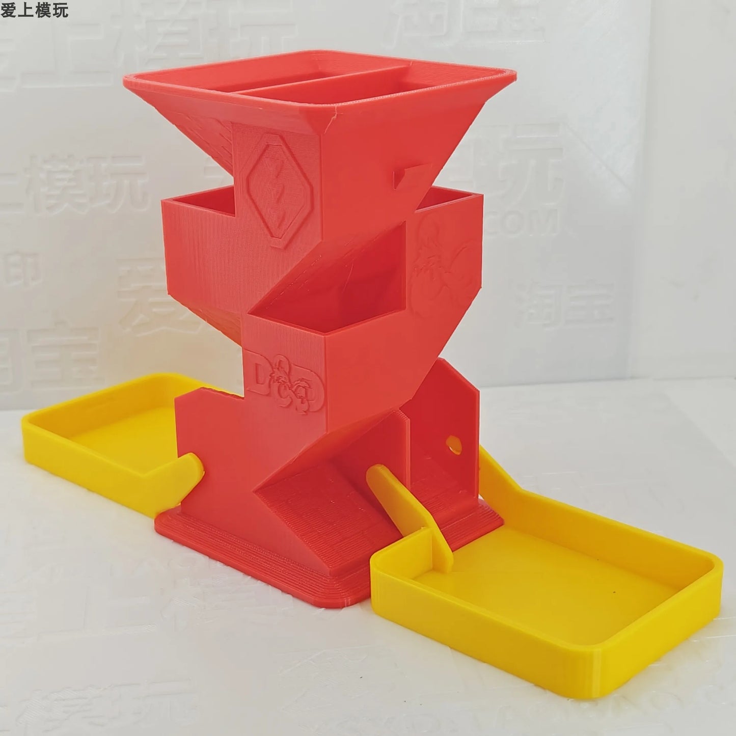Board game folding dice tower, running dnd portable dice tower, stock tower, board game upgrade accessories Dice Tower