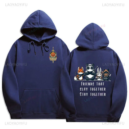 Dragon Dice and Dungeons Board Game Hoodies Fashion Long Sleeve Sweatshirt Funny Anime Cartoon Graphic Hoodie Unisex Pullovers