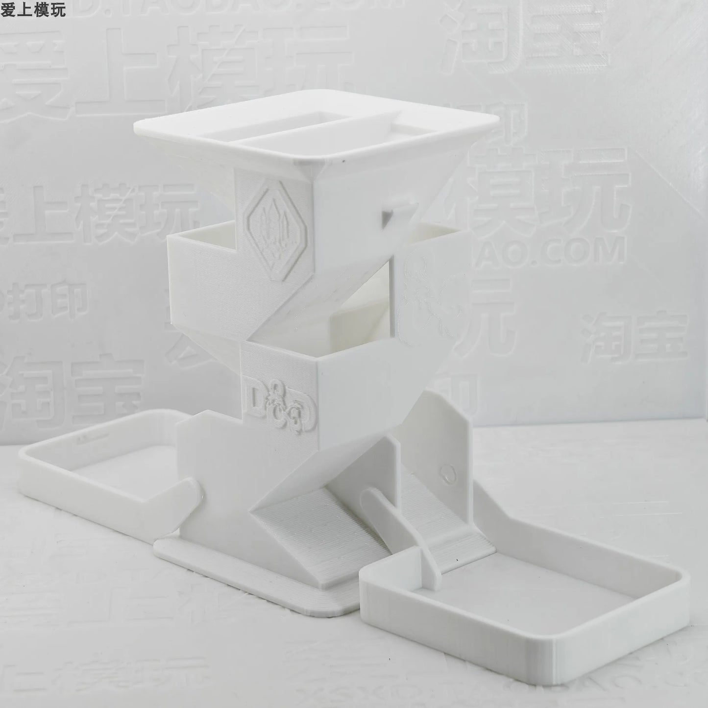Board game folding dice tower, running dnd portable dice tower, stock tower, board game upgrade accessories Dice Tower